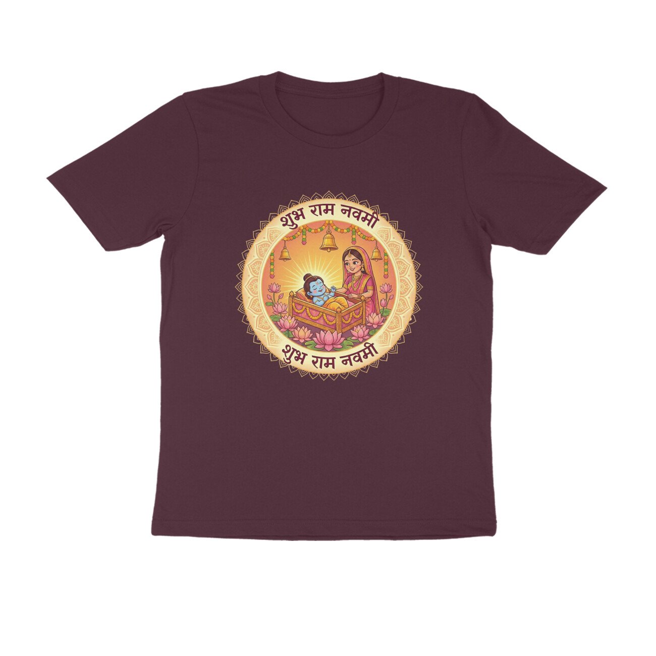 Ram Navami T-Shirt - Pure Cotton, Unisex, Devotional - Image 3