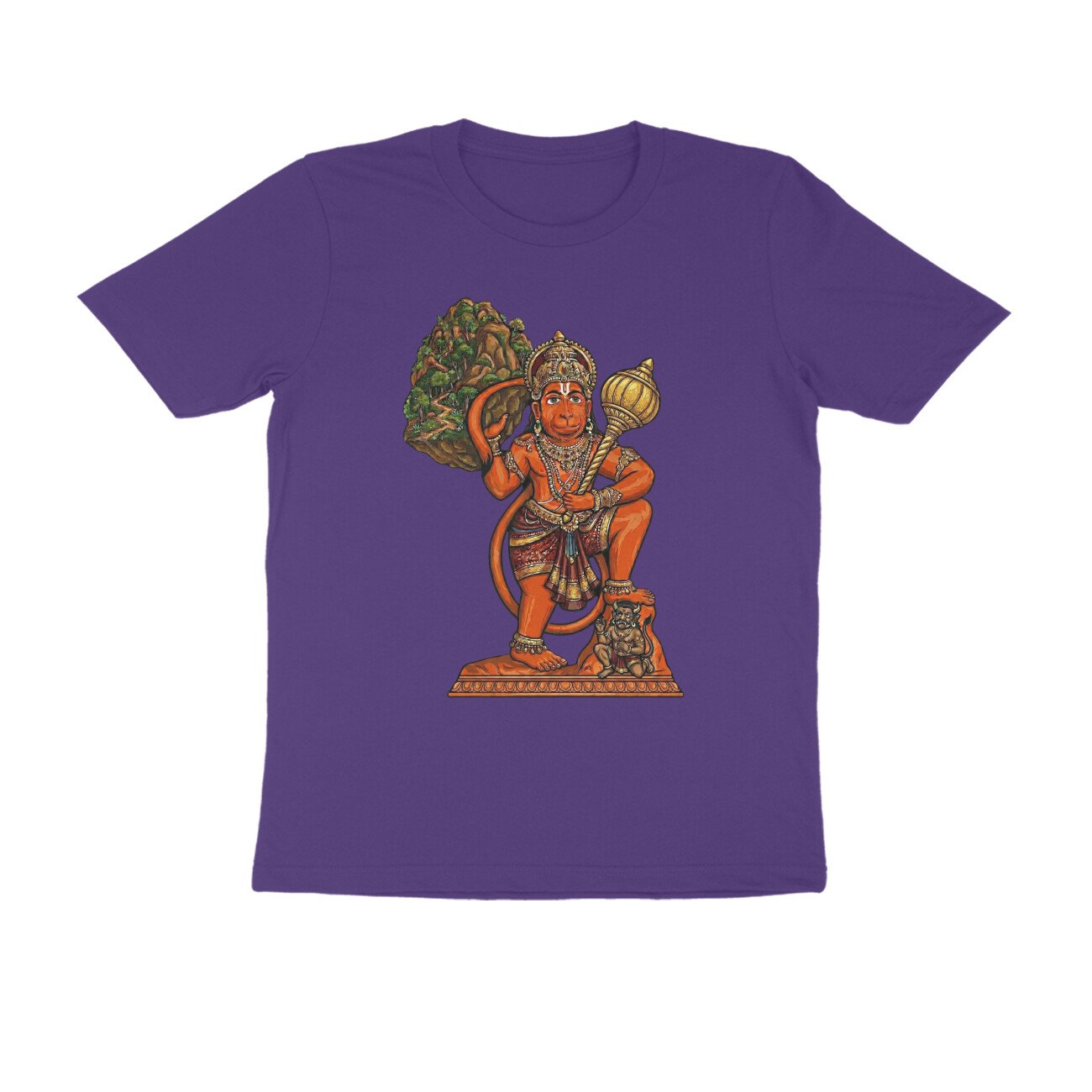 Jay Hanuman T-Shirt - Pure Cotton, Devotional - Image 5