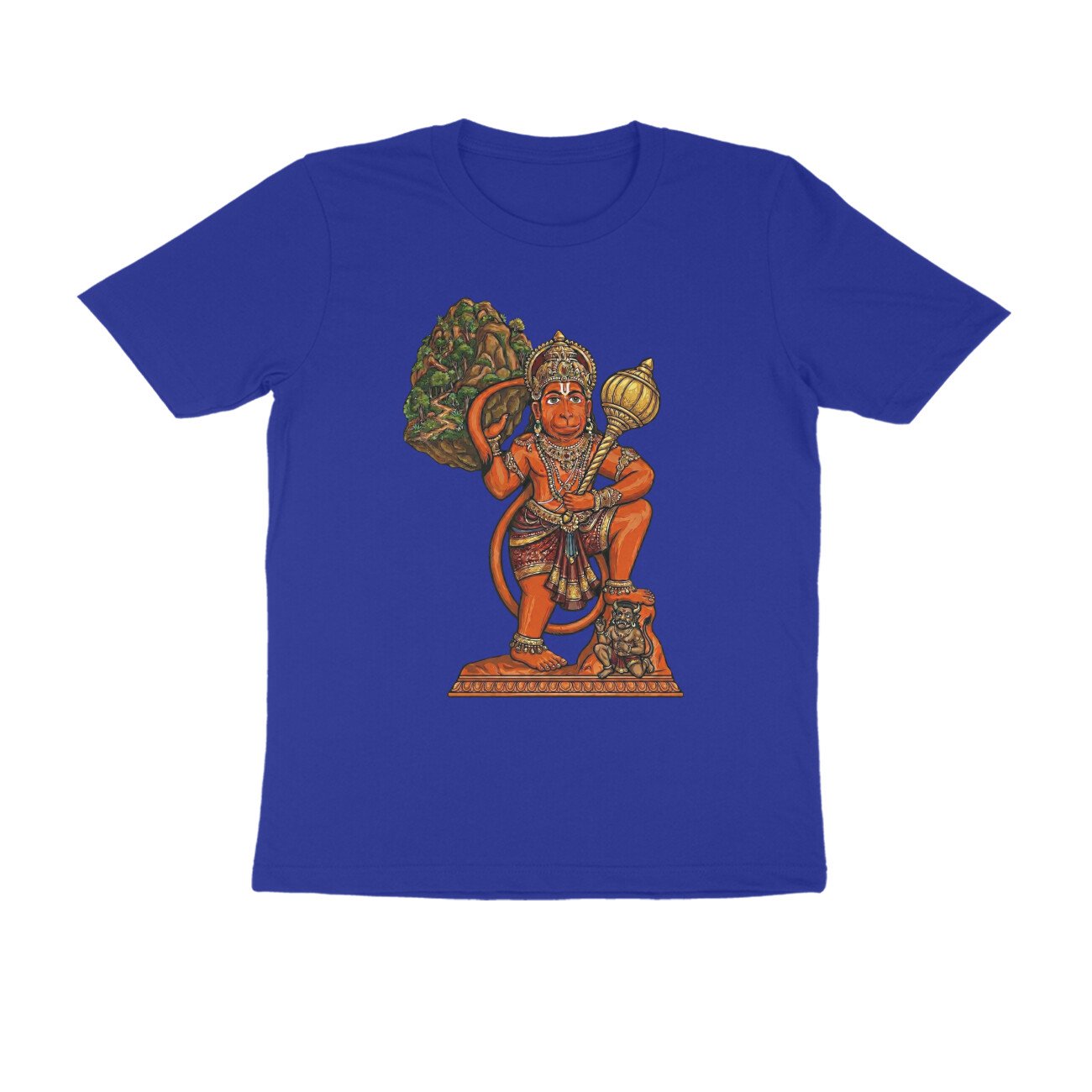 Jay Hanuman T-Shirt - Pure Cotton, Devotional - Image 11