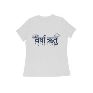 Varsha Ritu  T-Shirt – Elegant Monsoon Graphic Tee with Premium Regular Fit, Unisex
