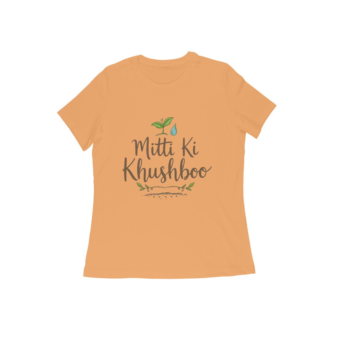 Mitti Ki Khushboo Unisex T-Shirt – Soulful Monsoon Graphic Tee with Premium Regular Fit - Image 4