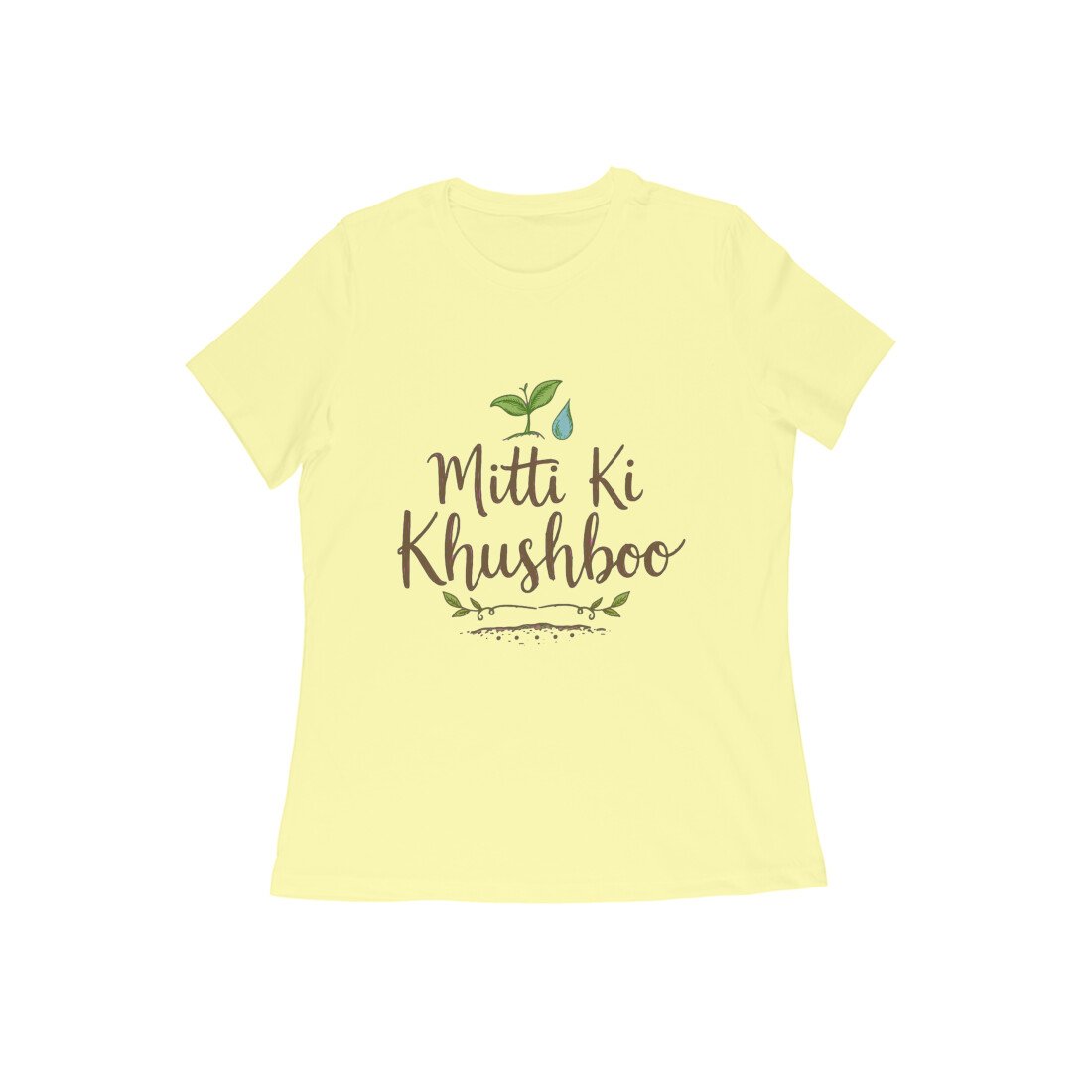 Mitti Ki Khushboo Unisex T-Shirt – Soulful Monsoon Graphic Tee with Premium Regular Fit - Image 5