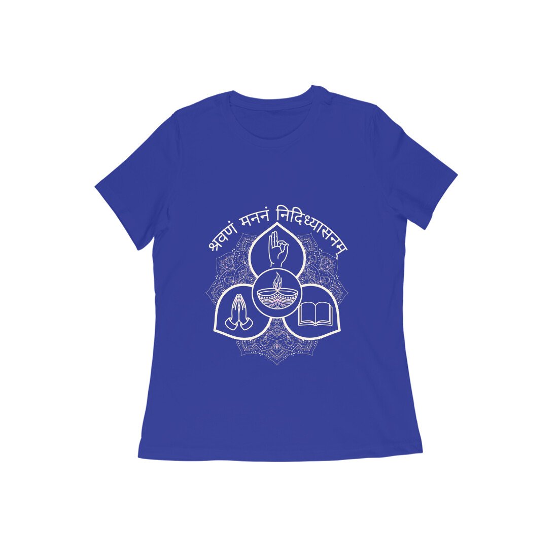 Shravan - Manan - Nididhyasan Yoga Lifestyle Unisex T-Shirt | Listen, Reflect, Realize - Image 6