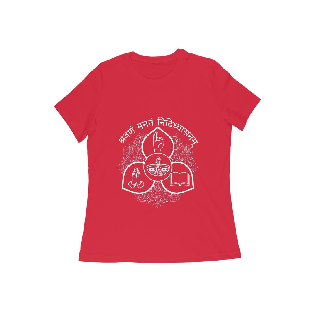 Shravan - Manan - Nididhyasan Yoga Lifestyle Unisex T-Shirt | Listen, Reflect, Realize - Image 7
