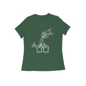 Guru Paduka Abhishek Unisex T-Shirt | Sacred Guru worship ritual | Yoga Lifestyle