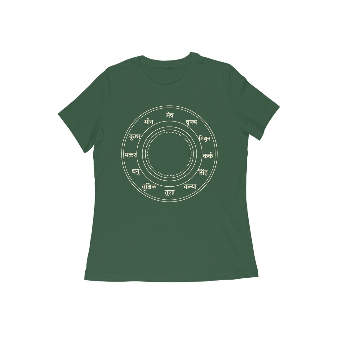 12 Rashi Unisex T-Shirt | भारतीय राशि चक्र | Vedic Astrology | Yoga Lifestyle - Image 3
