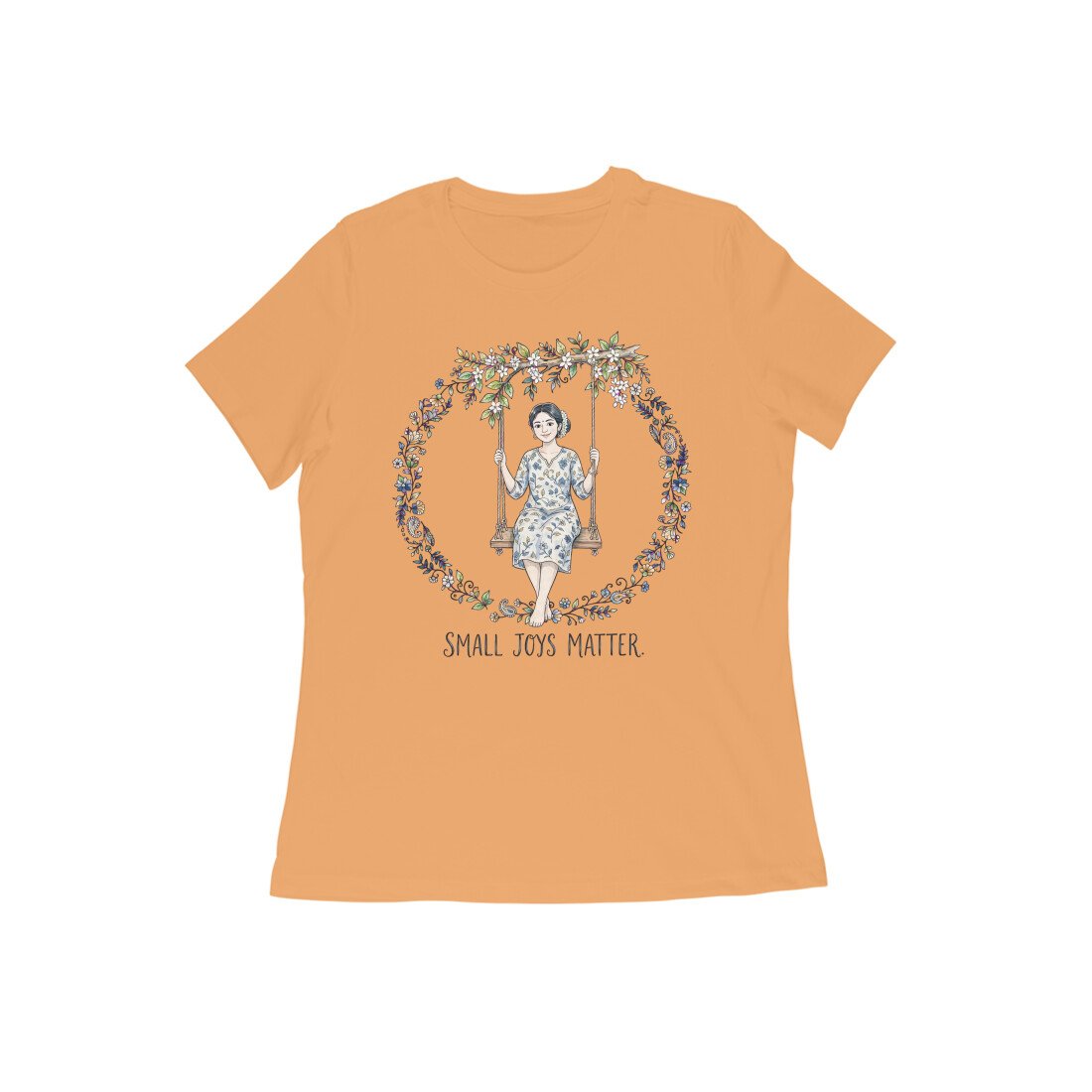 Small Joy Matters Women’s T-Shirt – Inspirational Everyday Graphic Tee - Image 6