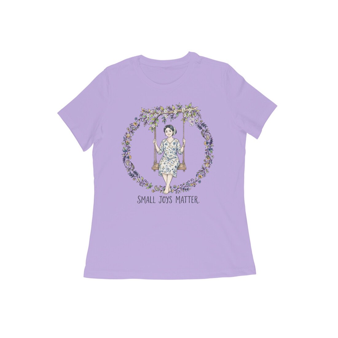 Small Joy Matters Women’s T-Shirt – Inspirational Everyday Graphic Tee - Image 8