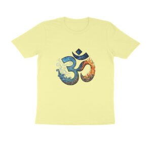 Om Panch Mahabhut T-Shirt | Om Symbol Five Elements Spiritual Yoga Tee | ॐ Shirt