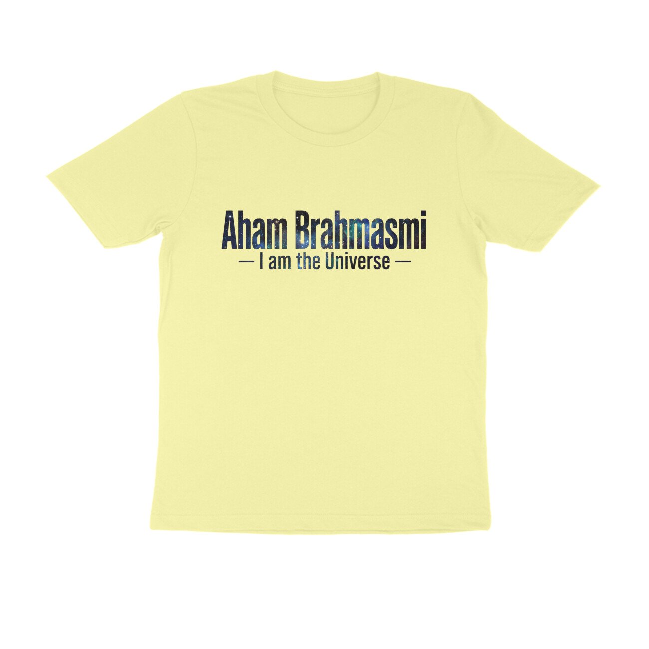 Aham Brahmasmi I Am The Universe T-Shirt | Cosmic Galaxy Spiritual Yoga Tee - Image 5