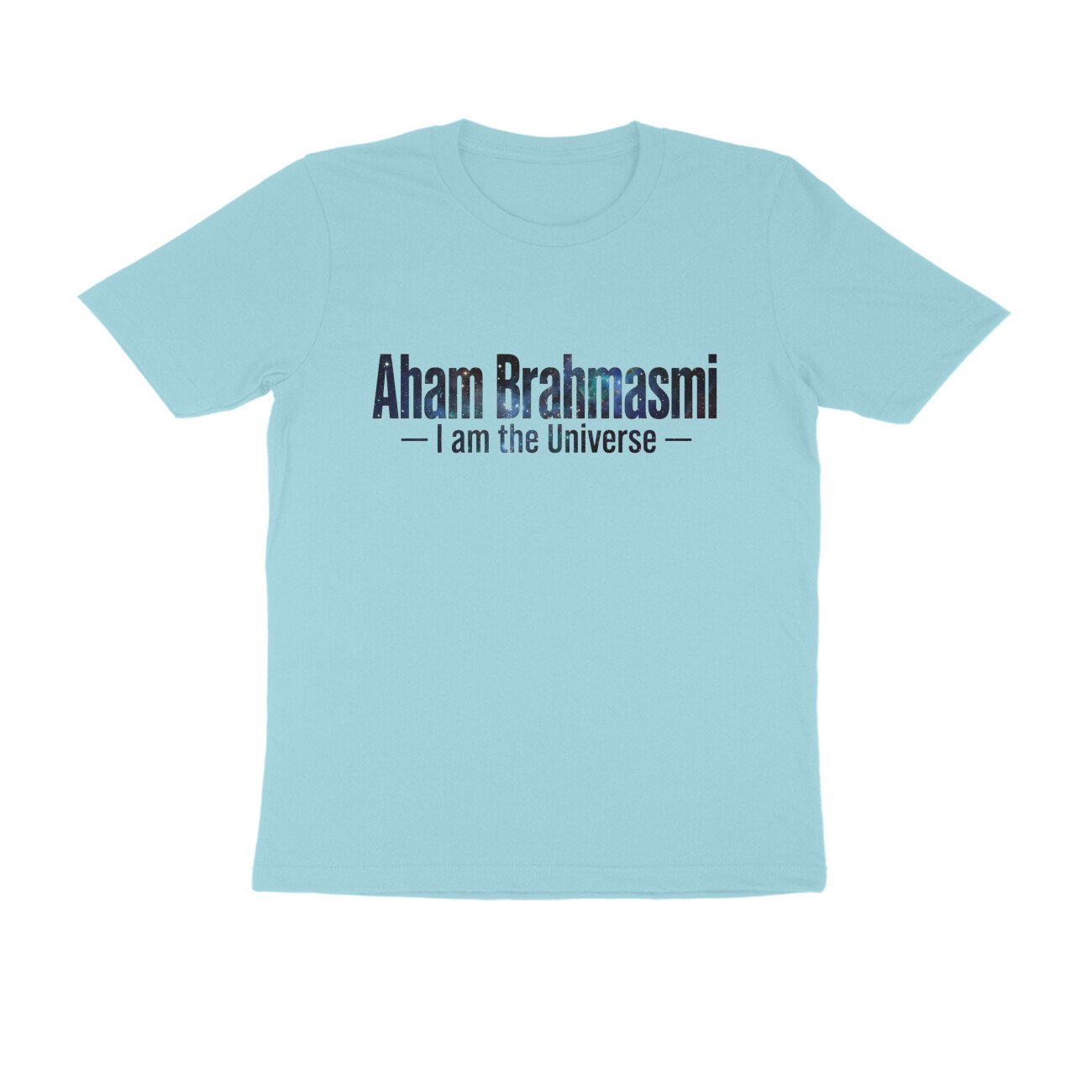 Aham Brahmasmi I Am The Universe T-Shirt | Cosmic Galaxy Spiritual Yoga Tee - Image 6