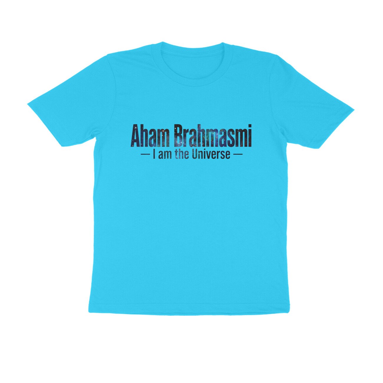 Aham Brahmasmi I Am The Universe T-Shirt | Cosmic Galaxy Spiritual Yoga Tee - Image 7