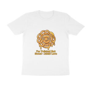 Jalebi Funny T-Shirt | I'm Twisted But Sweet | Indian Mithai Lover Unisex Tee