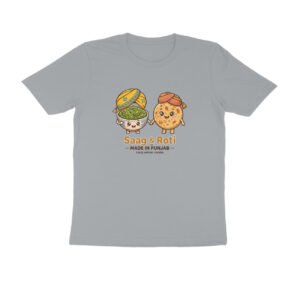 Saag And Makki Ki Roti T-Shirt | Made In Punjab Funny Punjabi Food Tee | Winter Food Lover