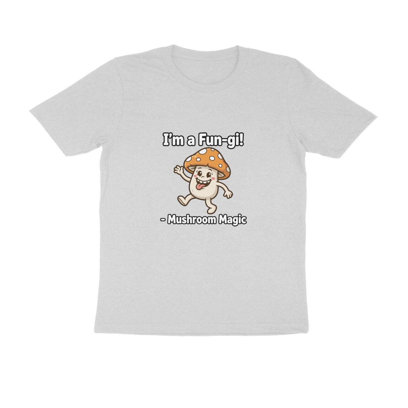 Mushroom Funny T-Shirt | I'm A Fun-gi Magic | Cute Mushroom Lover Pun Tee - Image 3