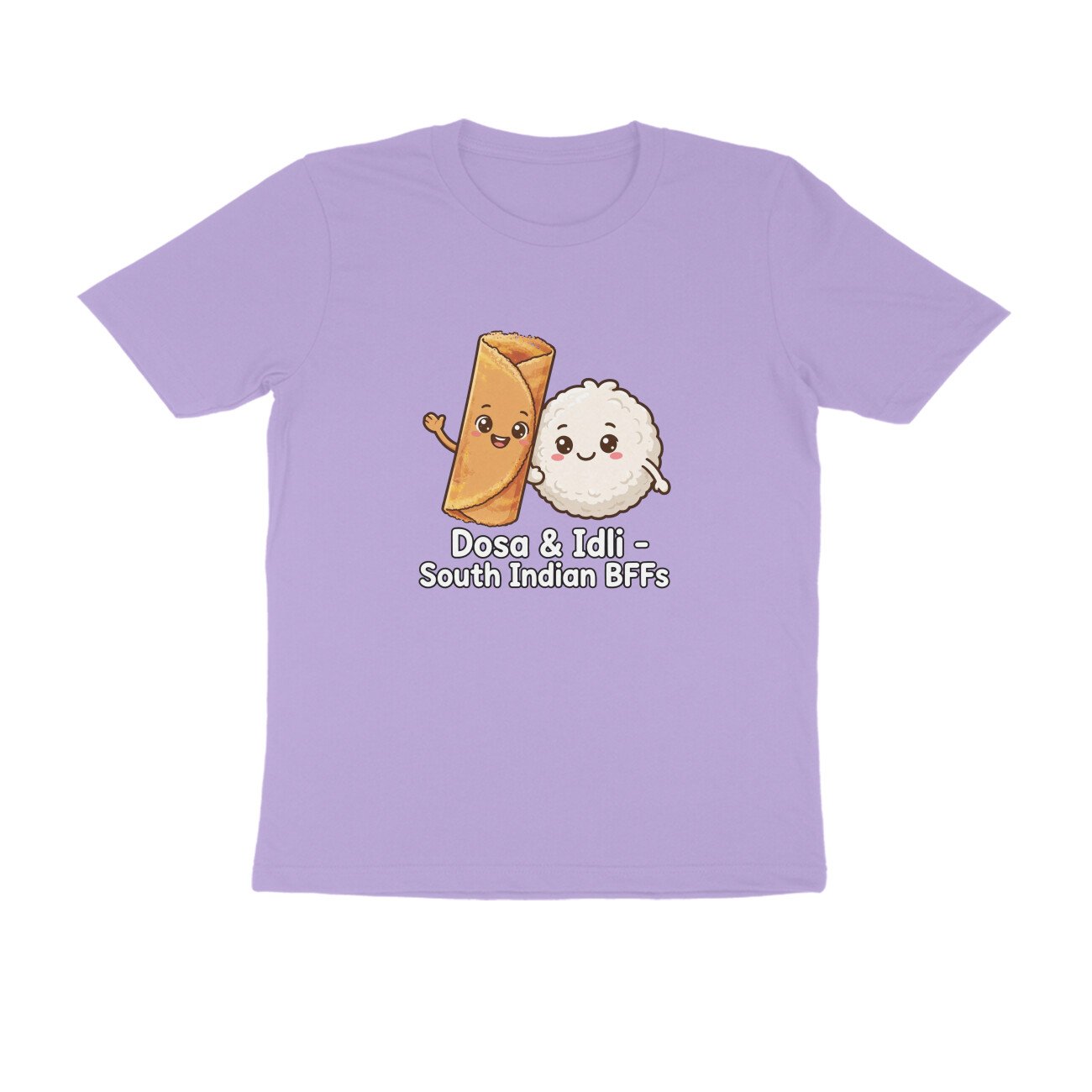 Dosa And Idli BFF T-Shirt | South Indian Breakfast Best Friends Tee