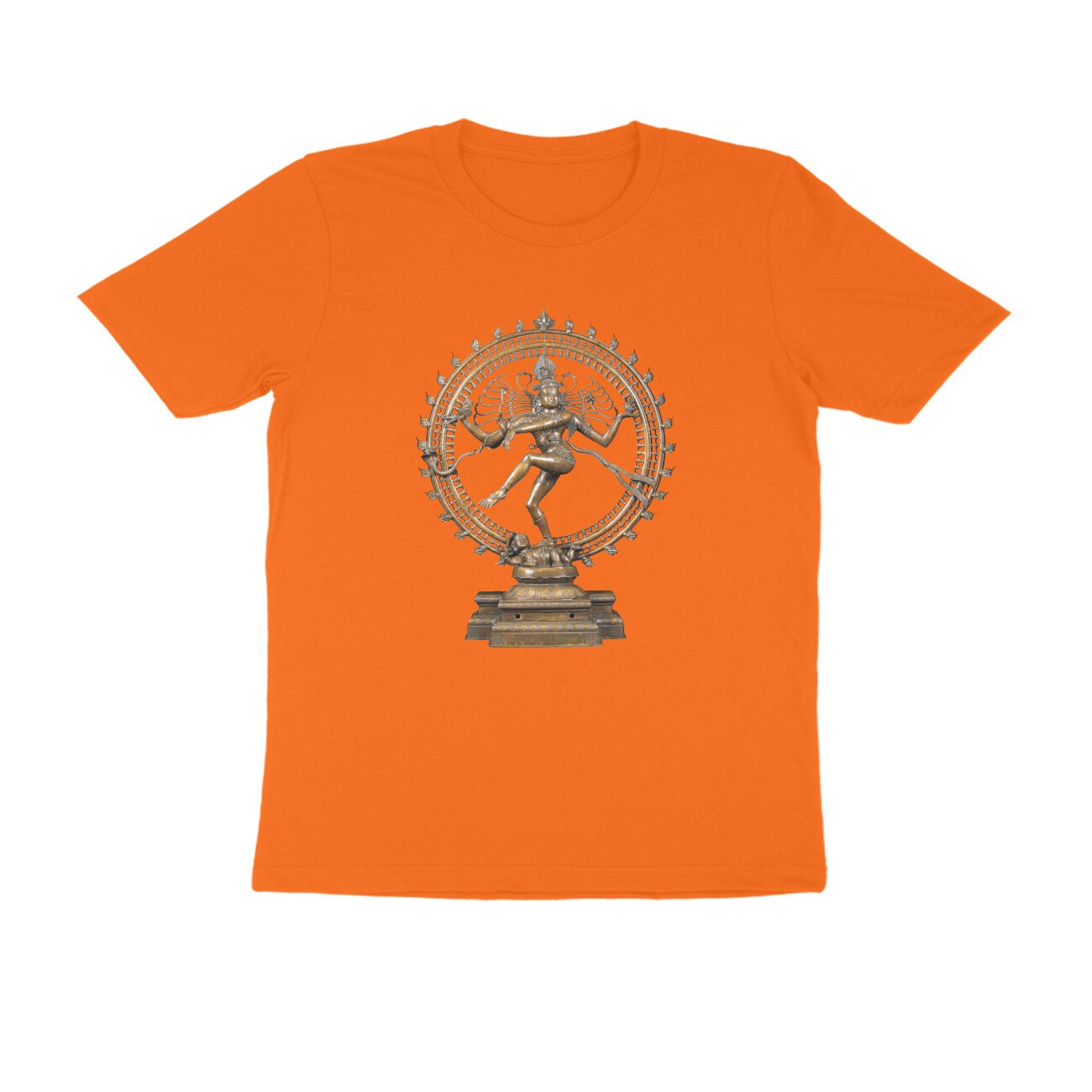 Nataraja - Cosmic Dance Unisex Temple Sculpture T-Shirt - Image 13