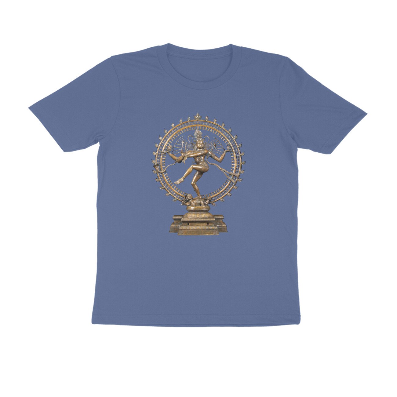 Nataraja - Cosmic Dance Unisex Temple Sculpture T-Shirt - Image 17