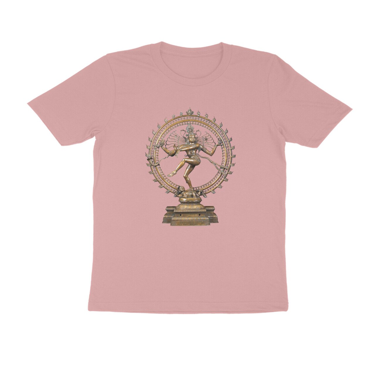 Nataraja - Cosmic Dance Unisex Temple Sculpture T-Shirt - Image 20