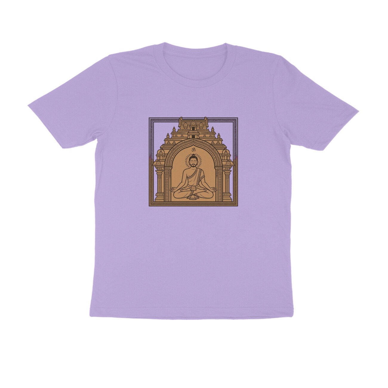 Om Yogi - Ancient Temple Meditation Unisex T-Shirt - Image 5