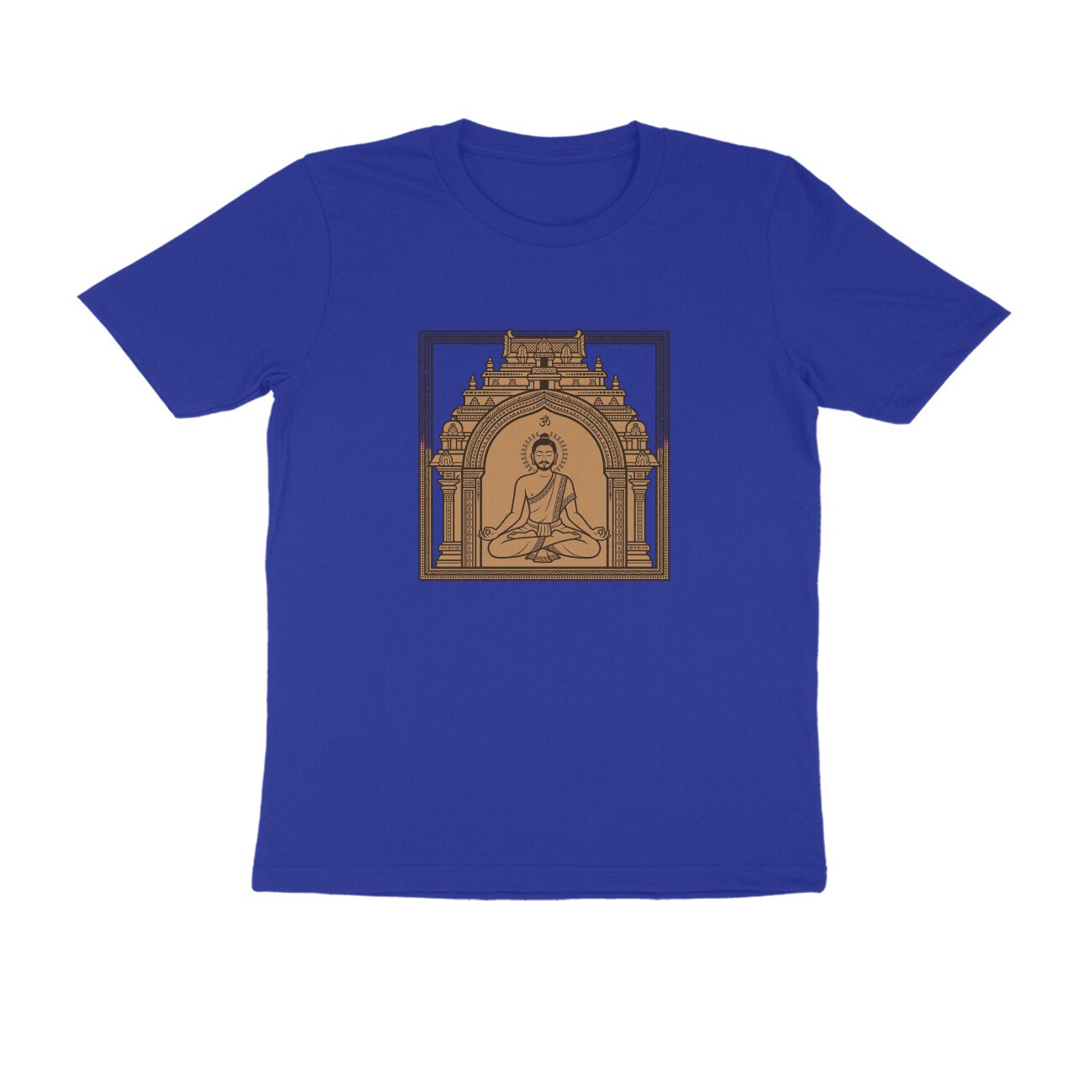 Om Yogi - Ancient Temple Meditation Unisex T-Shirt - Image 11