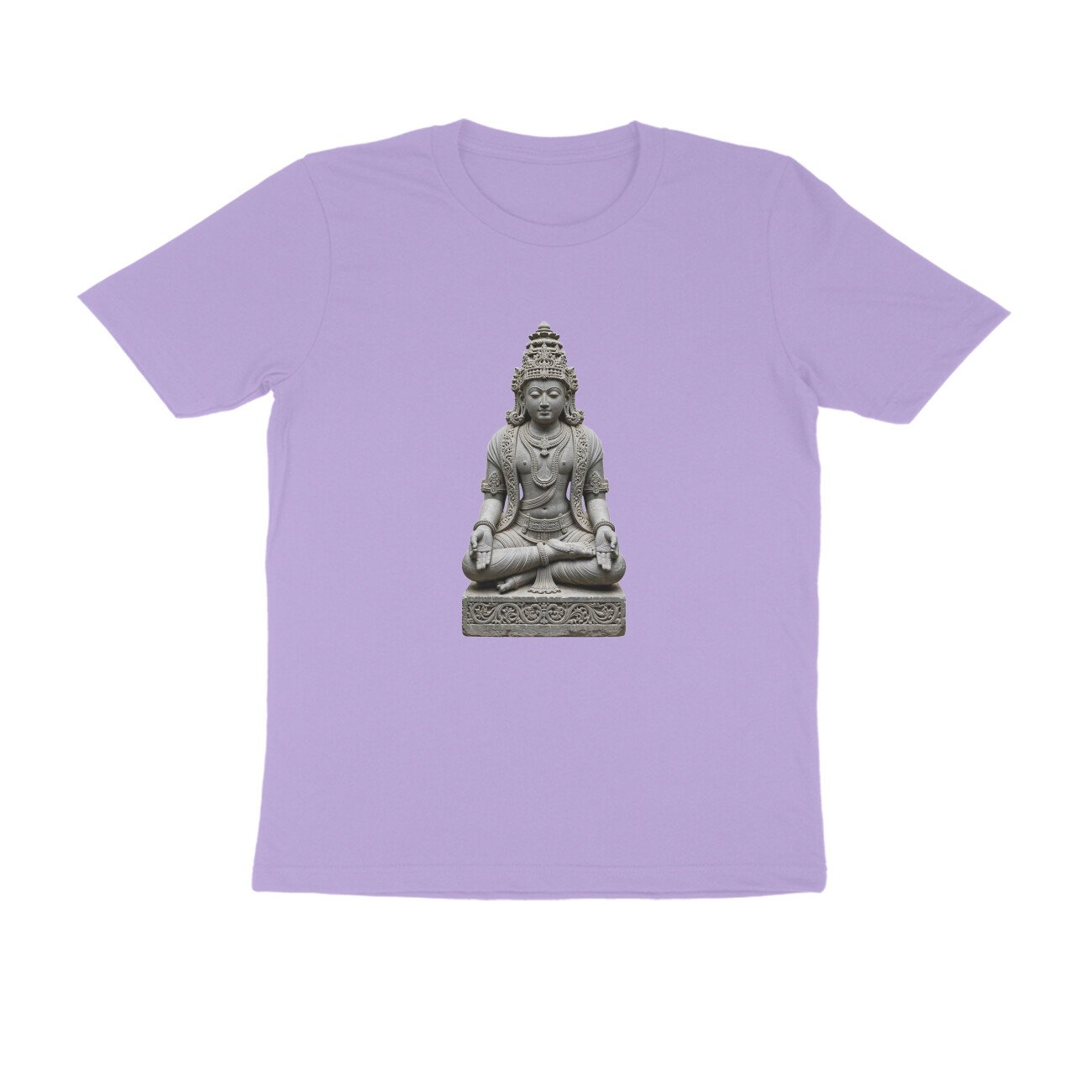 Golden Crown Yogi - Bold Color Temple Meditation Unisex T-Shirt - Image 11