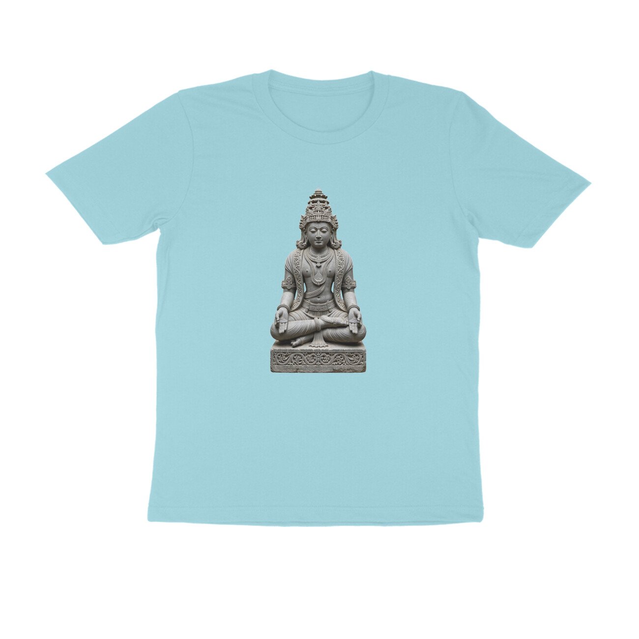 Golden Crown Yogi - Bold Color Temple Meditation Unisex T-Shirt - Image 16
