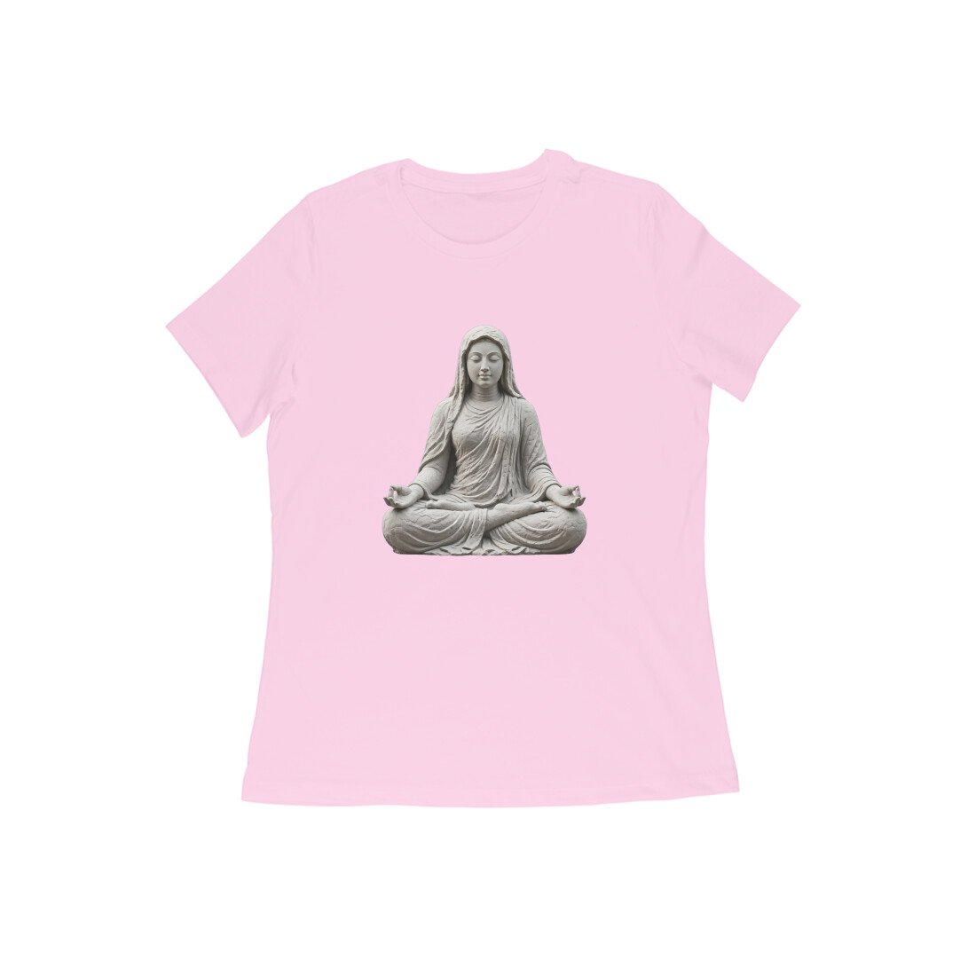 Divine Feminine Padmasana - Lotus Meditation Women's Half Sleeve T-Shirt