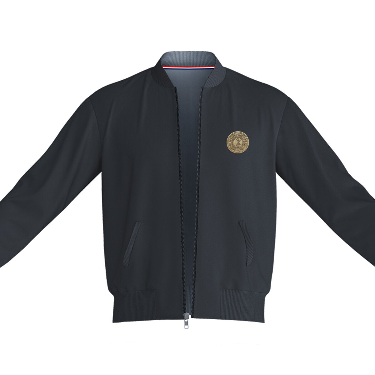 Shivaji Rajmudra Bomber Jacket for Men | Chhatrapati Shivaji Maharaj Heritage Jacket | Devlipi