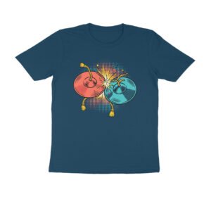 Kerala Ilathalam Musical Instrument T-Shirt – Traditional Temple Music Graphic Tee | Devlipi