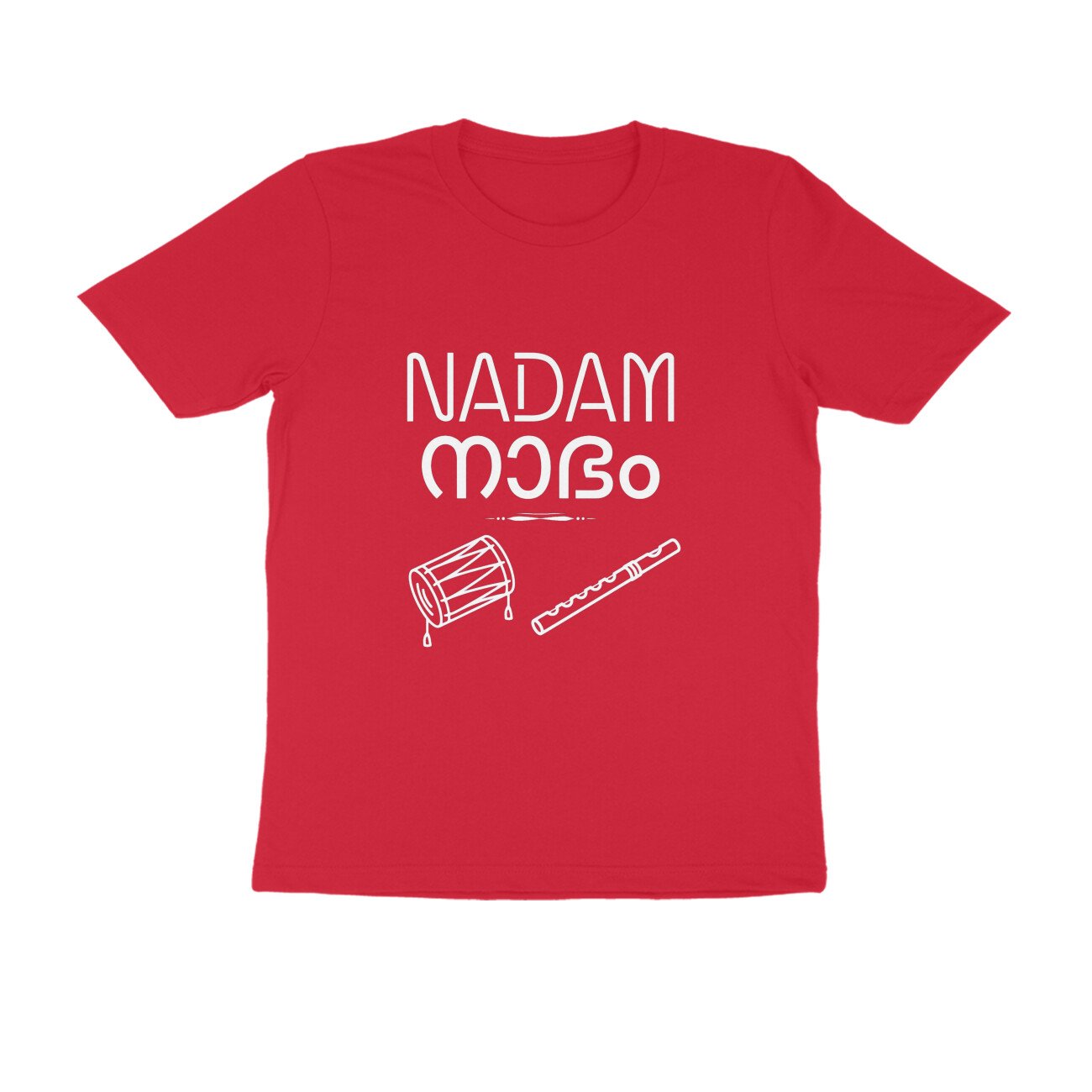 Nadam Typography Kerala T-Shirt – Malayalam Sound & Cultural Graphic Tee | Devlipi - Image 9