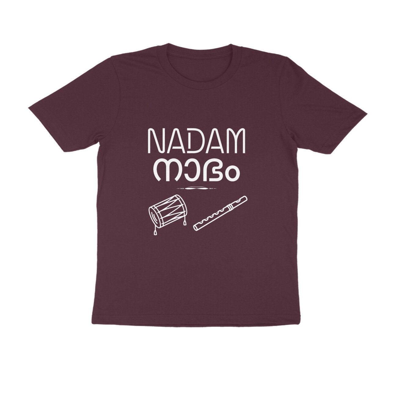 Nadam Typography Kerala T-Shirt – Malayalam Sound & Cultural Graphic Tee | Devlipi - Image 11