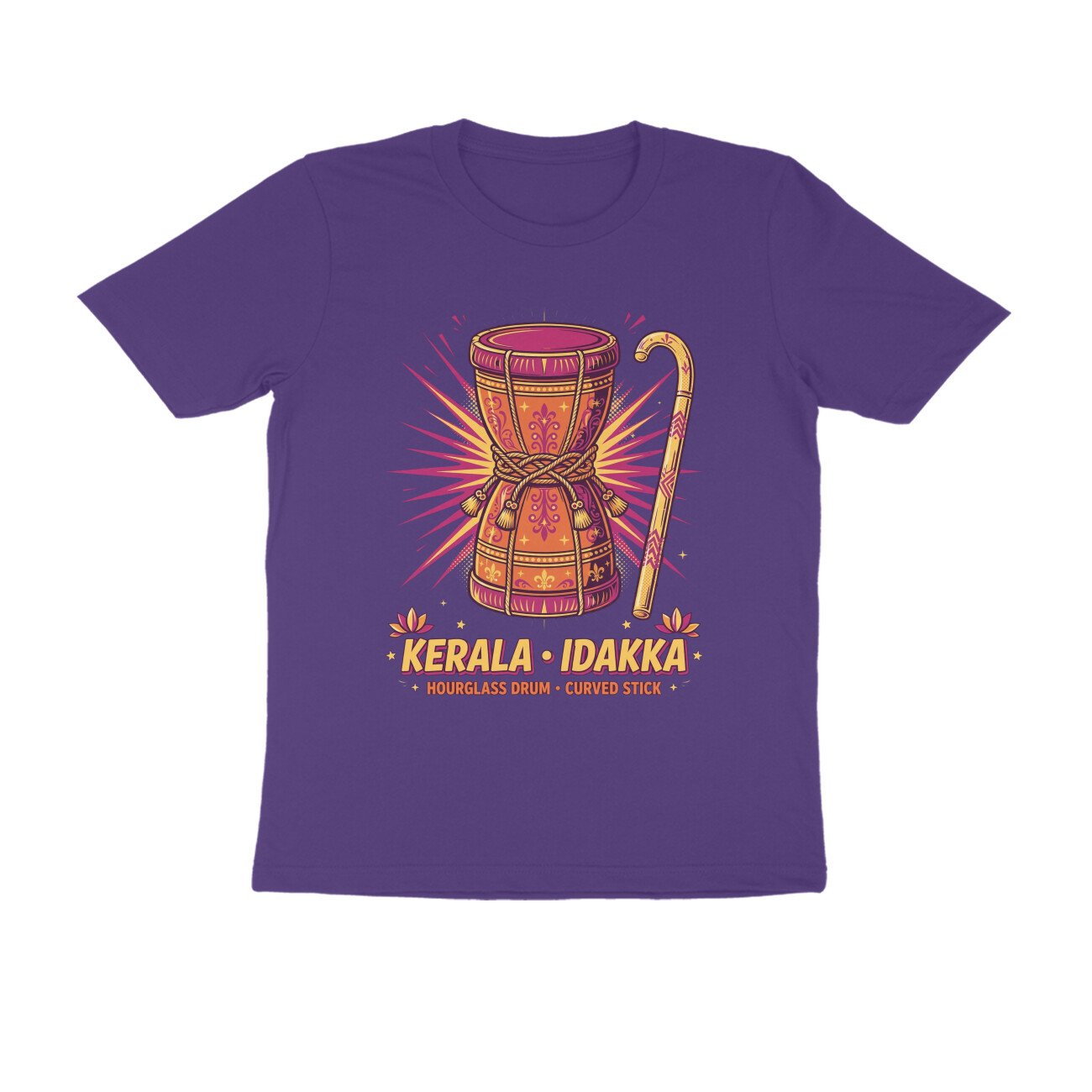 Kerala Idakka T-Shirt – Traditional Drum Graphic Tee | Devlipi - Image 6