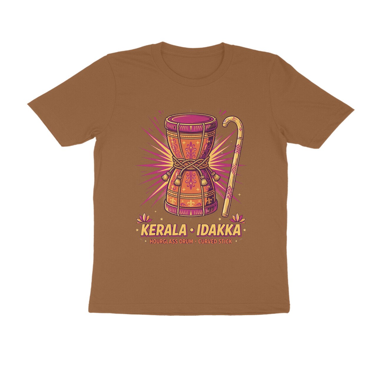 Kerala Idakka T-Shirt – Traditional Drum Graphic Tee | Devlipi - Image 9