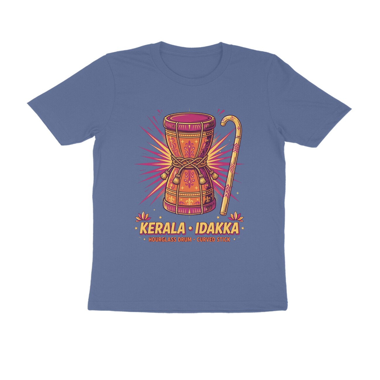 Kerala Idakka T-Shirt – Traditional Drum Graphic Tee | Devlipi - Image 14