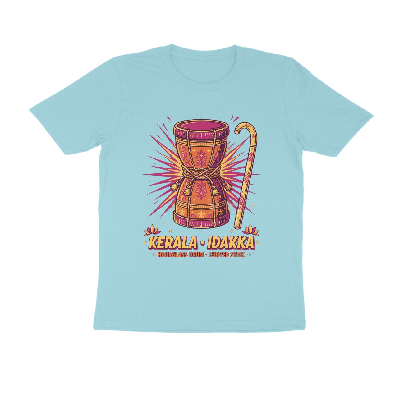 Kerala Idakka T-Shirt – Traditional Drum Graphic Tee | Devlipi - Image 15