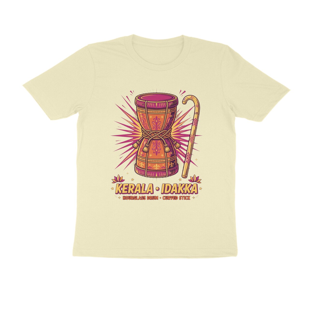 Kerala Idakka T-Shirt – Traditional Drum Graphic Tee | Devlipi - Image 17