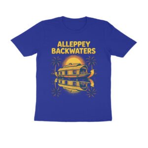 Alleppey Backwaters T-Shirt – Kerala Houseboat Travel Graphic Tee | Devlipi