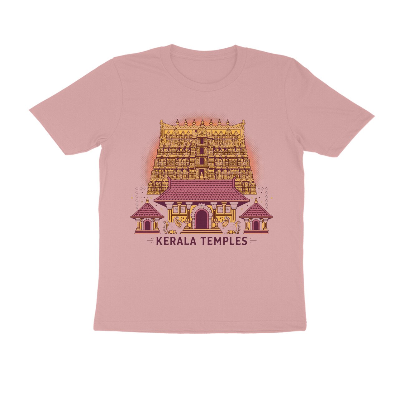 Padmanabhaswamy Temple T-Shirt – Kerala Temple Heritage Graphic Tee | Devlipi - Image 5