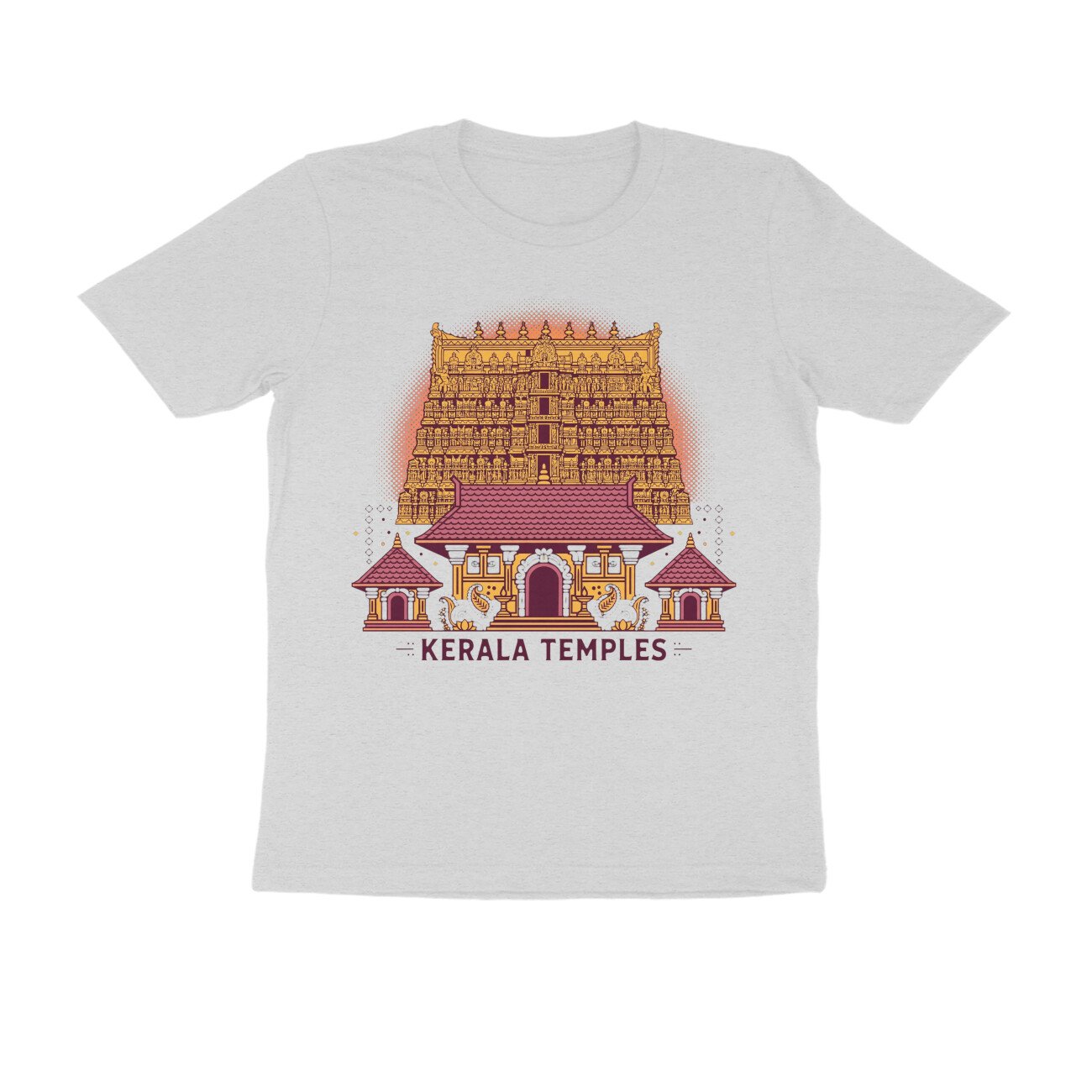 Padmanabhaswamy Temple T-Shirt – Kerala Temple Heritage Graphic Tee | Devlipi - Image 7