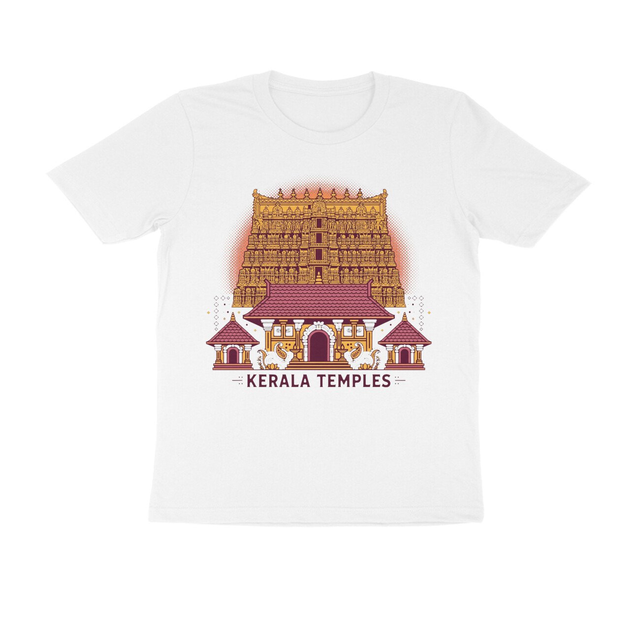 Padmanabhaswamy Temple T-Shirt – Kerala Temple Heritage Graphic Tee | Devlipi - Image 11