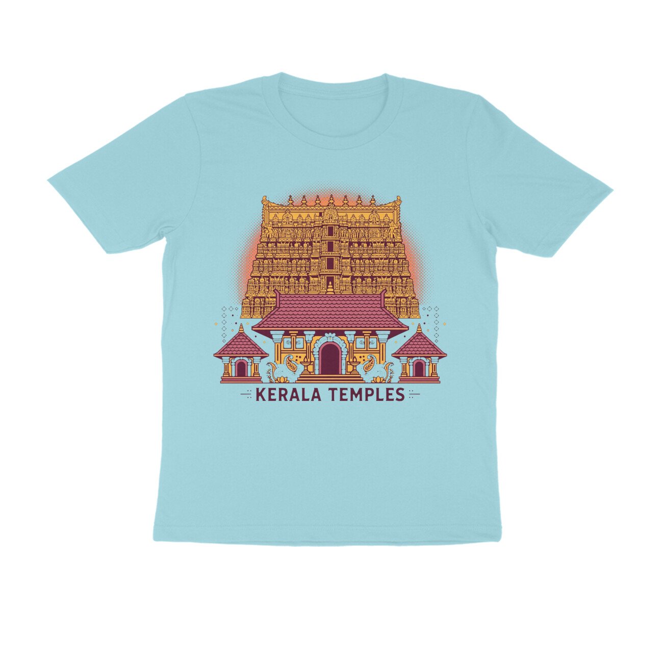 Padmanabhaswamy Temple T-Shirt – Kerala Temple Heritage Graphic Tee | Devlipi - Image 12