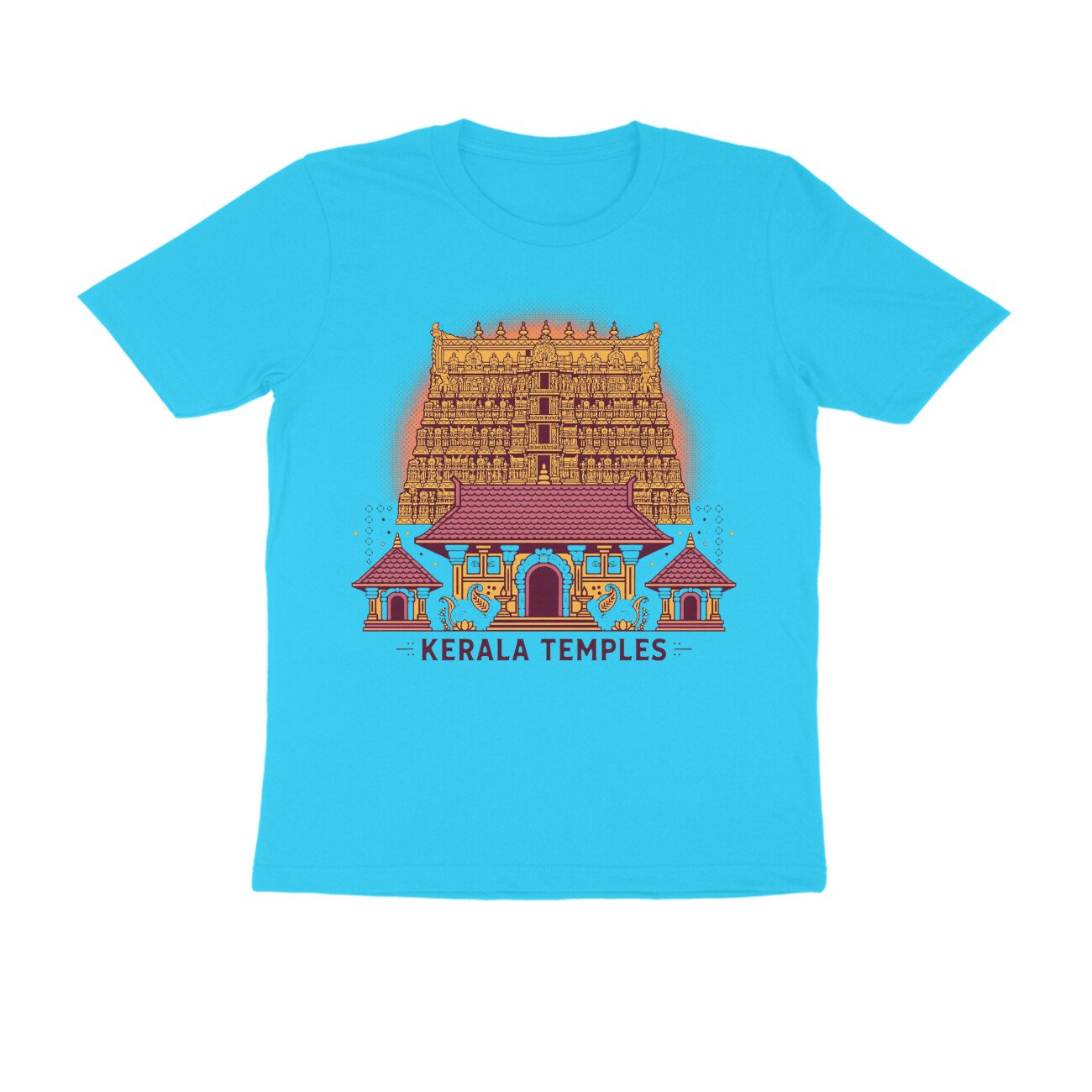 Padmanabhaswamy Temple T-Shirt – Kerala Temple Heritage Graphic Tee | Devlipi - Image 13