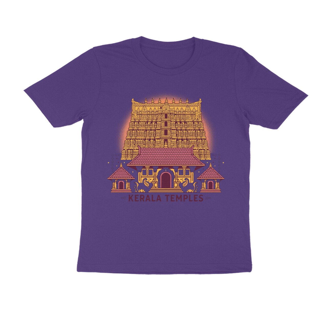 Padmanabhaswamy Temple T-Shirt – Kerala Temple Heritage Graphic Tee | Devlipi - Image 14