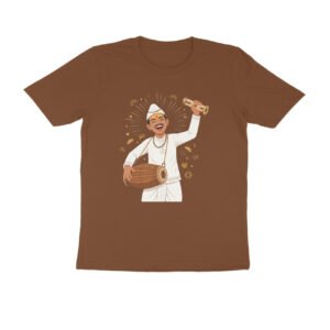 Kirtan Maharashtra Traditional Marathi Culture T-Shirt | Varkari Bhakti & Kirtan Design