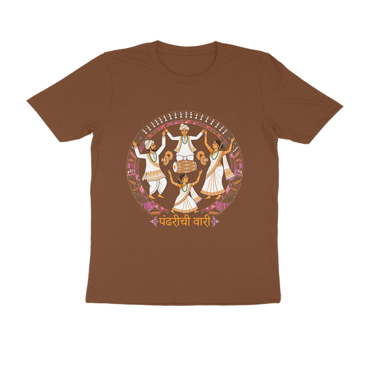 Pandharichi Vari T-Shirt | Pandharpur Wari Varkari Marathi Maharashtra Design - Image 9