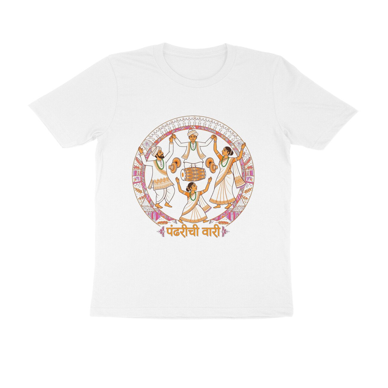 Pandharichi Vari T-Shirt | Pandharpur Wari Varkari Marathi Maharashtra Design - Image 10