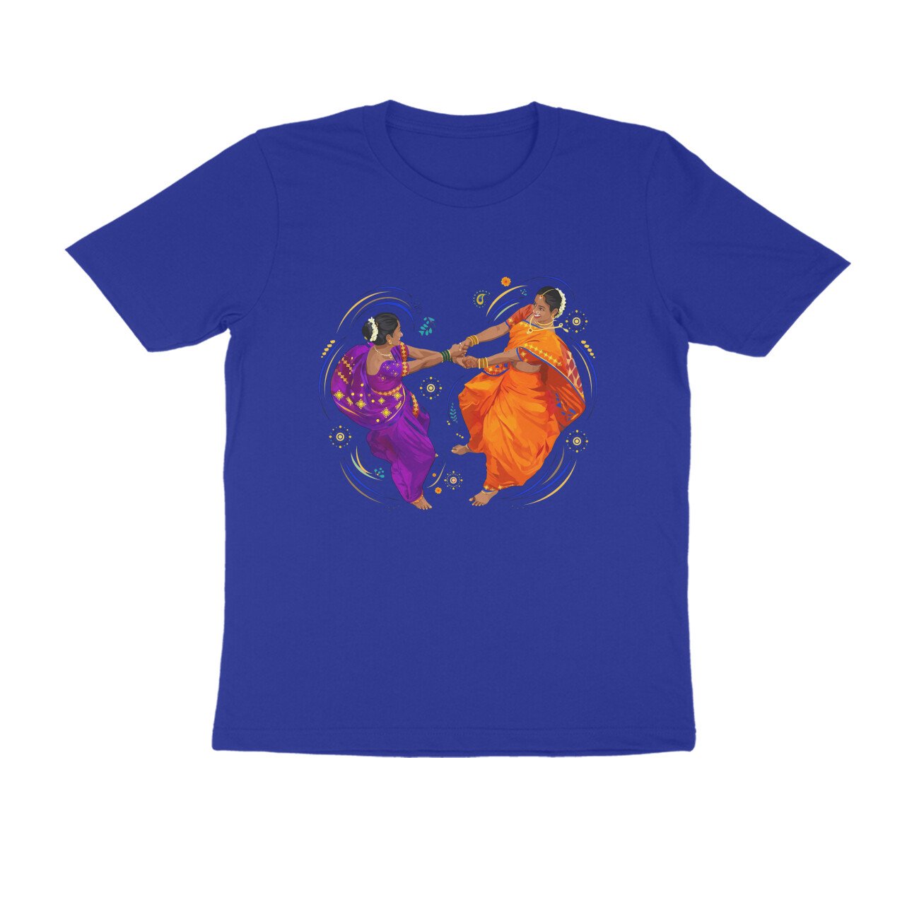 फुगडी T-Shirt | Fugadi Dance Maharashtra Traditional Marathi Culture Design