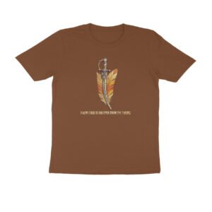 Knowledge Is Sharper Than Sword T-Shirt | Wisdom, Intelligence & Power Quote