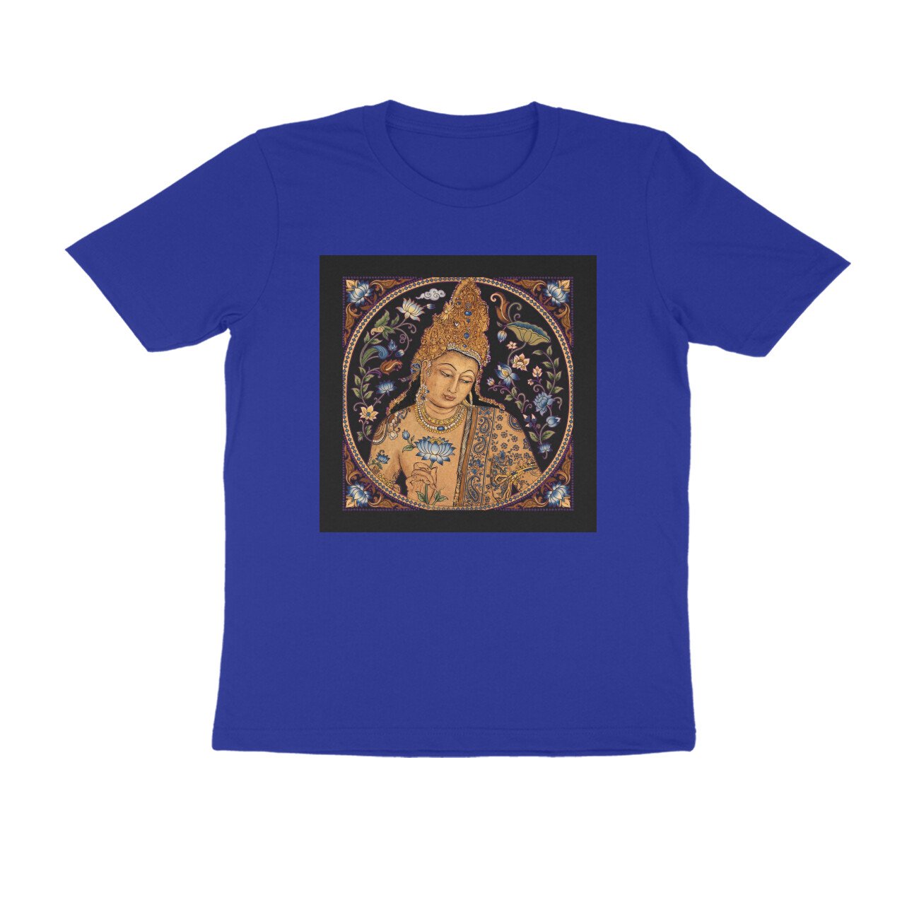 Ajanta Art T-Shirt | Ancient Indian Cave Paintings, Maharashtra Heritage & Buddhist Art - Image 7